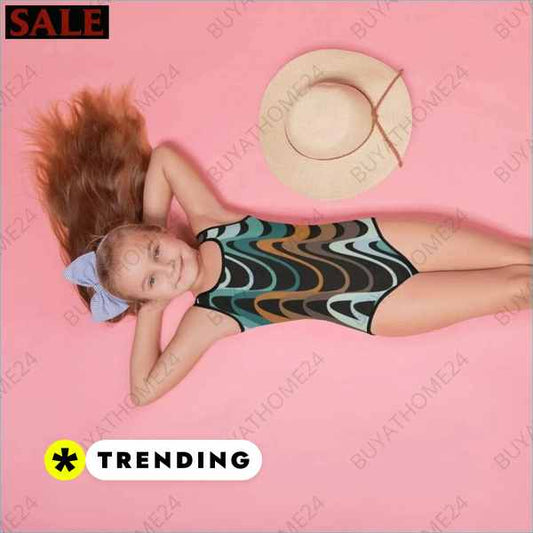 ▻ Kinder Bademode I Mädchen Badeanzug 92 cm - 128 cm BUYATHOME24®