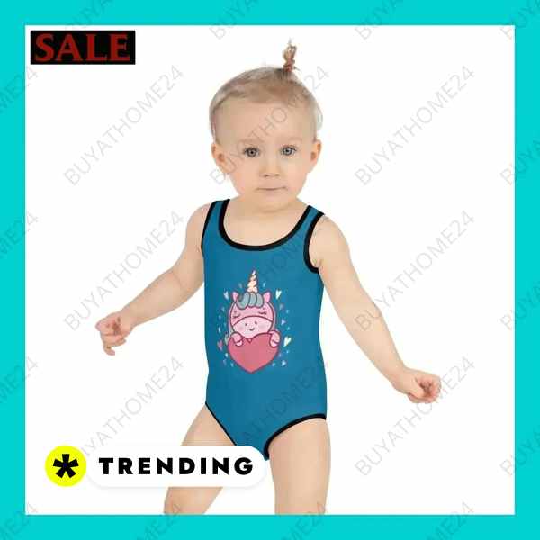 Mädchen Badeanzug für Kinder Schwimmbekleidung im Sommer Textildruck BUYATHOME24, T-Shirts BUYATHOME24, Hoodies BUYATHOME24, Hosen BUYATHOME24, Jacken BUYATHOME24, Schuhe BUYATHOME24