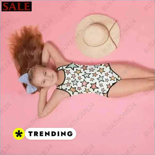 ▻ Kinder Bademode I Mädchen Badeanzug 92 cm - 128 cm BUYATHOME24®