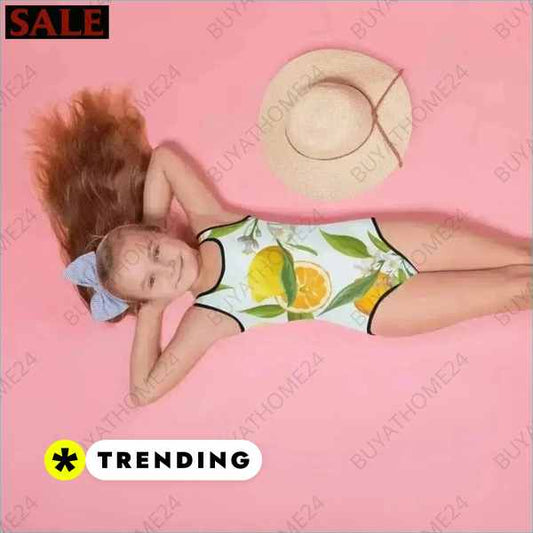 ▻ Kinder Bademode I Mädchen Badeanzug 92 cm - 128 cm BUYATHOME24®