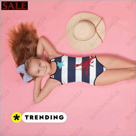 ▻ Kinder Bademode I Mädchen Badeanzug 92 cm - 128 cm BUYATHOME24®