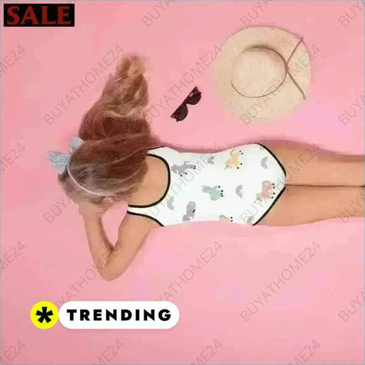 ▻ Kinder Bademode I Mädchen Badeanzug 92 cm - 128 cm BUYATHOME24®