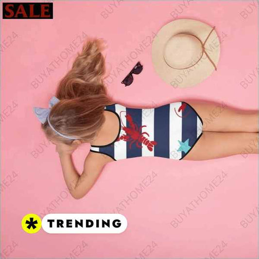 ▻ Kinder Bademode I Mädchen Badeanzug 92 cm - 128 cm BUYATHOME24®