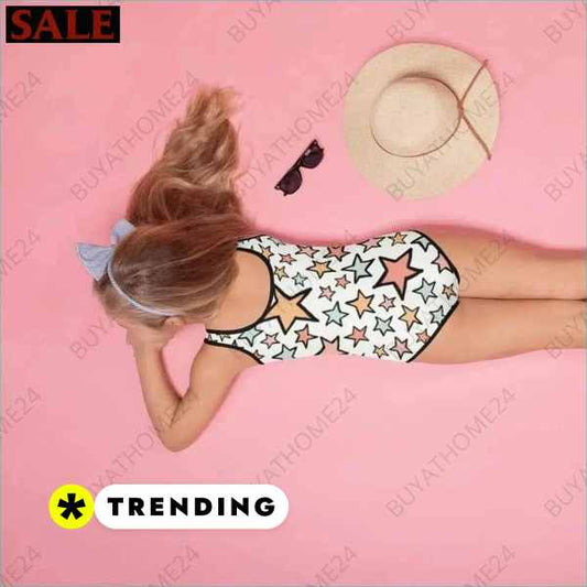 ▻ Kinder Bademode I Mädchen Badeanzug 92 cm - 128 cm BUYATHOME24®