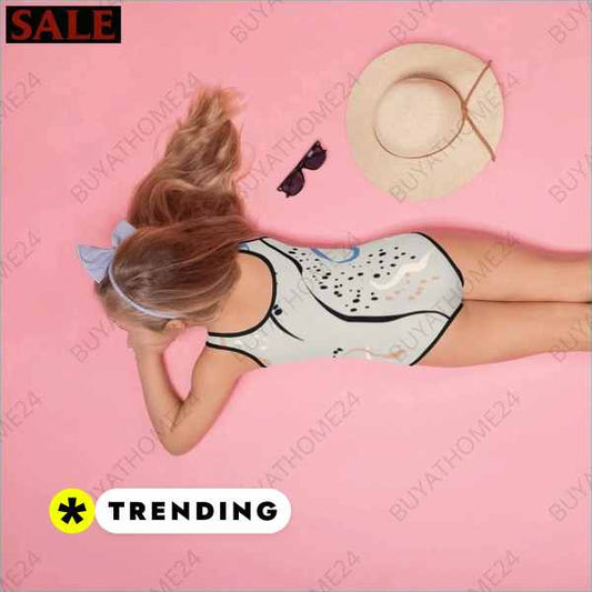 ▻ Kinder Bademode I Mädchen Badeanzug 92 cm - 128 cm BUYATHOME24®