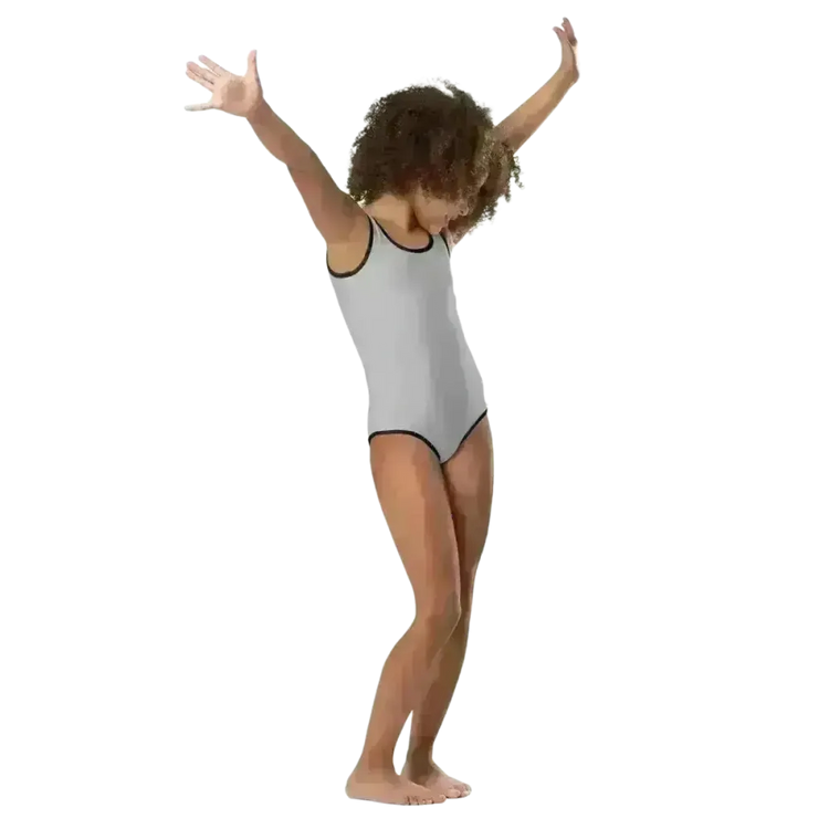 Kinder Badeanzug von BUYATHOME24 mit UV-Schutz 40, bedruckbar, für Mädchen, in den Größen 92-128 cm, mit buntem Textildruck