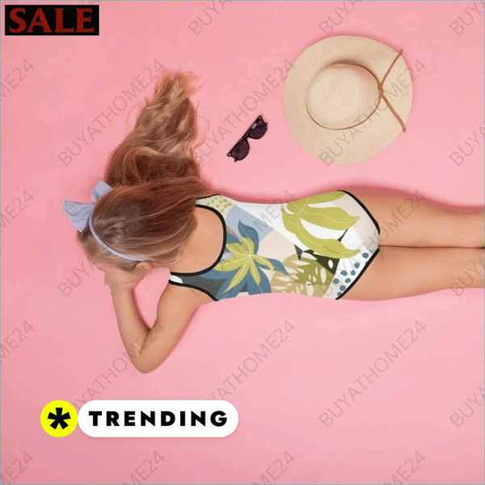 ▻ Kinder Bademode I Mädchen Badeanzug 92 cm - 128 cm BUYATHOME24®