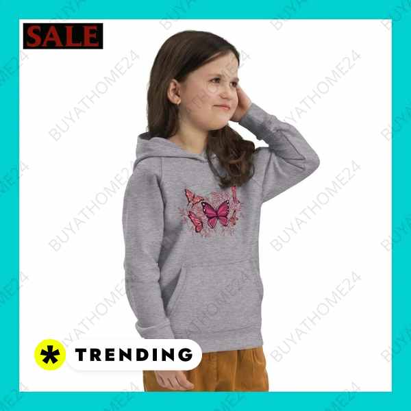 Mädchen Hoodie für Kinder bei BuyAtHome24 mit bequemem Schnitt Textildruck BUYATHOME24, T-Shirts BUYATHOME24, Hoodies BUYATHOME24, Hosen BUYATHOME24, Jacken BUYATHOME24, Schuhe BUYATHOME24