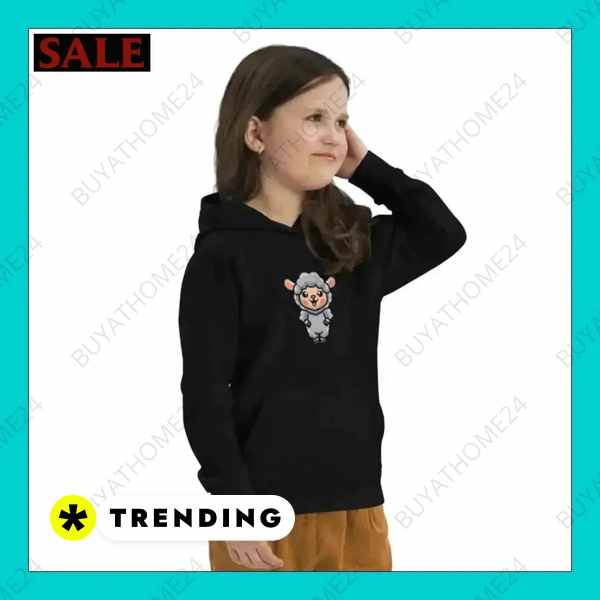 Bequemer Mädchen Hoodie von buyathome24 für Kinder von 4 bis 12 Jahren Textildruck BUYATHOME24, T-Shirts BUYATHOME24, Hoodies BUYATHOME24, Hosen BUYATHOME24, Jacken BUYATHOME24, Schuhe BUYATHOME24
