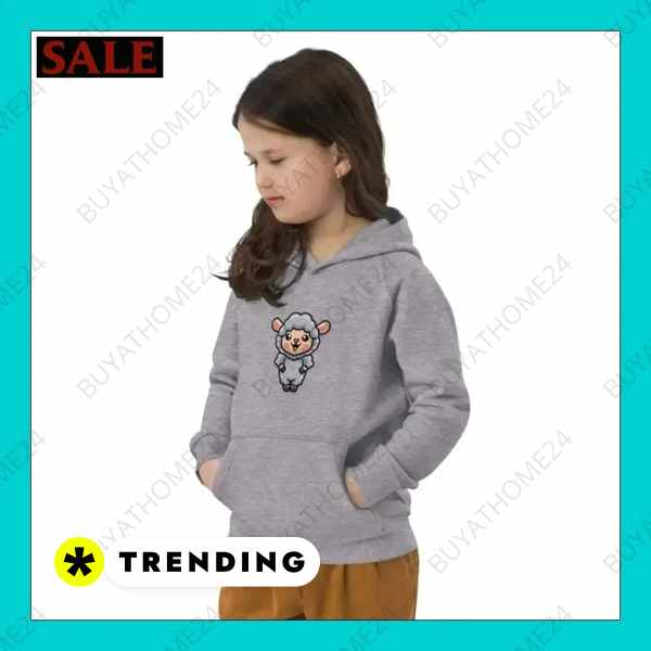 Bequemer Mädchen Hoodie von buyathome24 für Kinder von 4 bis 12 Jahren Textildruck BUYATHOME24, T-Shirts BUYATHOME24, Hoodies BUYATHOME24, Hosen BUYATHOME24, Jacken BUYATHOME24, Schuhe BUYATHOME24