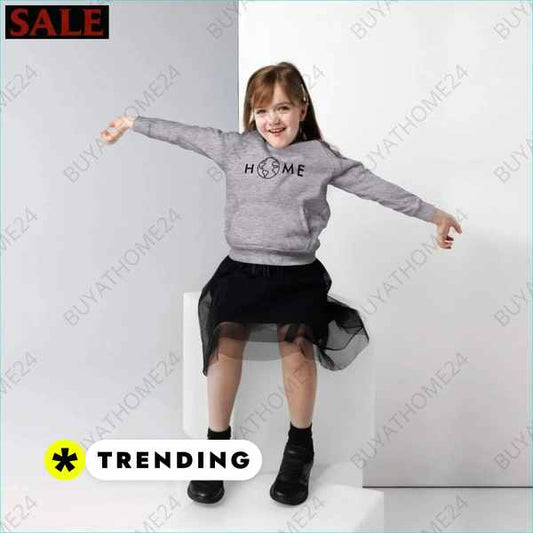 ▻ Kapuzenpullover I Kinder Hoodie 4 Jahre - 12 Jahre BUYATHOME24®