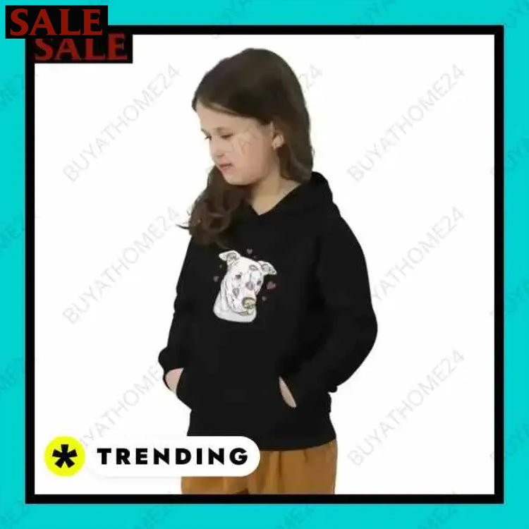 • Kapuzenpullover I Kinder Hoodie 4 Jahre - 12 Jahre Textildruck BUYATHOME24, T-Shirts BUYATHOME24, Hoodies BUYATHOME24, Hosen BUYATHOME24, Jacken BUYATHOME24, Schuhe BUYATHOME24