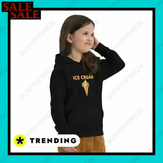 Kapuzenpullover I Kinder Hoodie 4 Jahre - 12 Jahre BUYATHOME24®