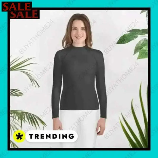 ▻ Sportshirt | Kinder Langarm Sport T-Shirt 134 cm - 170 cm BUYATHOME24®