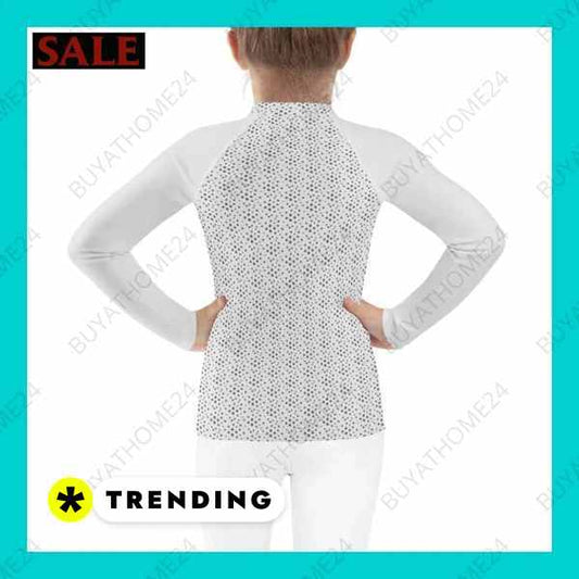 ▻ Sportshirt | Kinder Langarm Sport T-Shirt 92 cm - 128 cm BUYATHOME24®