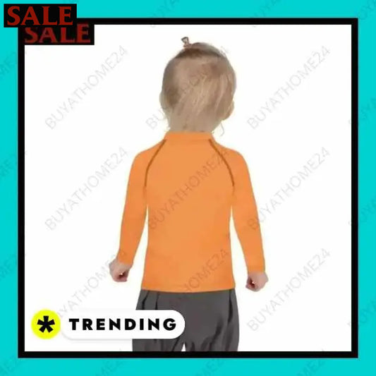 ▻ Sportshirt | Kinder Langarm Sport T-Shirt 92 cm - 128 cm BUYATHOME24®