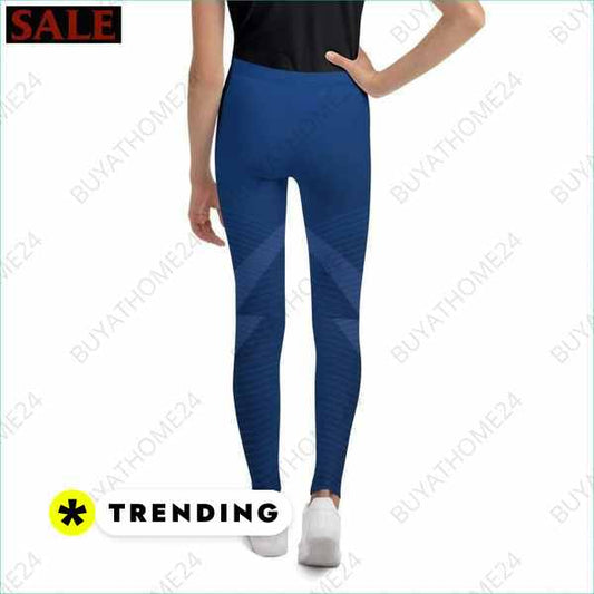 SALE % Kinder Sporthosen I Unisex Leggings 134 cm - 170 cm BUYATHOME24®