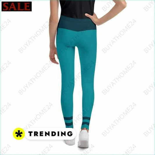 SALE % Kinder Sporthosen I Unisex Leggings 134 cm - 170 cm BUYATHOME24®