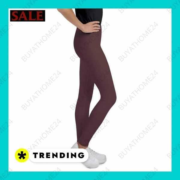 Mädchen Sport-Leggings mit UV-Schutz von BUYATHOME24, bedruckbar, in Größe 134-170 cm, bequem und geeignet für aktive Kinder.