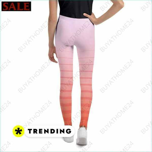 SALE % Kinder Sporthosen I Unisex Leggings 134 cm - 170 cm BUYATHOME24®