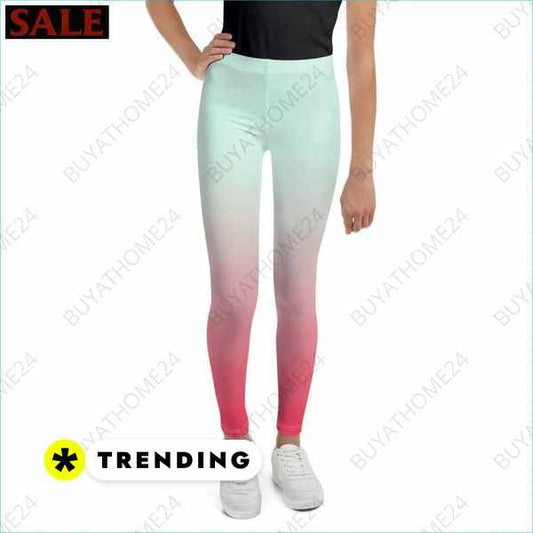 SALE % Kinder Sporthosen I Unisex Leggings 134 cm - 170 cm BUYATHOME24®