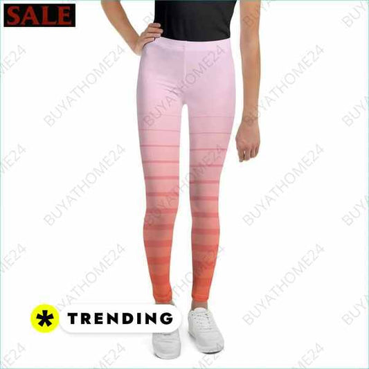 SALE % Kinder Sporthosen I Unisex Leggings 134 cm - 170 cm BUYATHOME24®