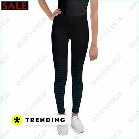 SALE % Kinder Sporthosen I Unisex Leggings 134 cm - 170 cm BUYATHOME24®