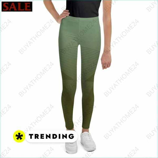 SALE % Kinder Sporthosen I Unisex Leggings 134 cm - 170 cm BUYATHOME24®