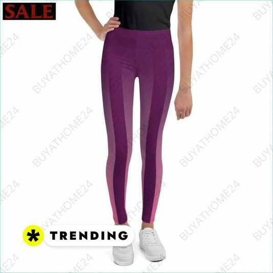 SALE % Kinder Sporthosen I Unisex Leggings 134 cm - 170 cm BUYATHOME24®