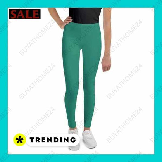 ▻ Kinder Sporthosen I Leggings 134 cm - 170 cm BUYATHOME24®