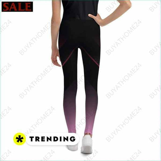 SALE % Kinder Sporthosen I Unisex Leggings 134 cm - 170 cm BUYATHOME24®