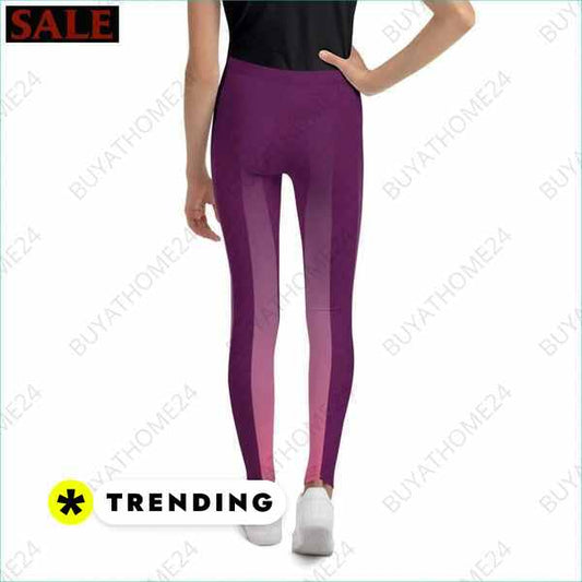 SALE % Kinder Sporthosen I Unisex Leggings 134 cm - 170 cm BUYATHOME24®