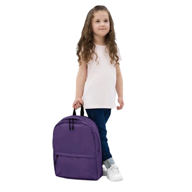 Kinder Schulrucksack von BUYATHOME24, wasserabweisend mit 15 Zoll Laptopfach, für Mädchen, 42 cm groß, Textildruck.