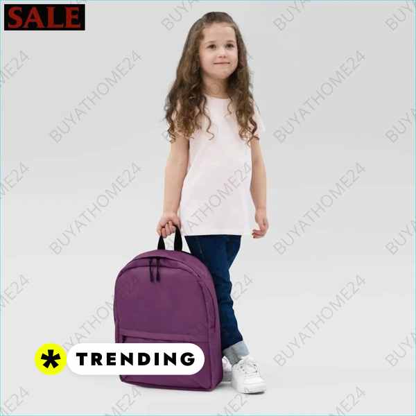 Mädchen Rucksack mit handgenähten Details und langlebigem Polyesterstoff Textildruck BUYATHOME24, T-Shirts BUYATHOME24, Hoodies BUYATHOME24, Hosen BUYATHOME24, Jacken BUYATHOME24, Schuhe BUYATHOME24