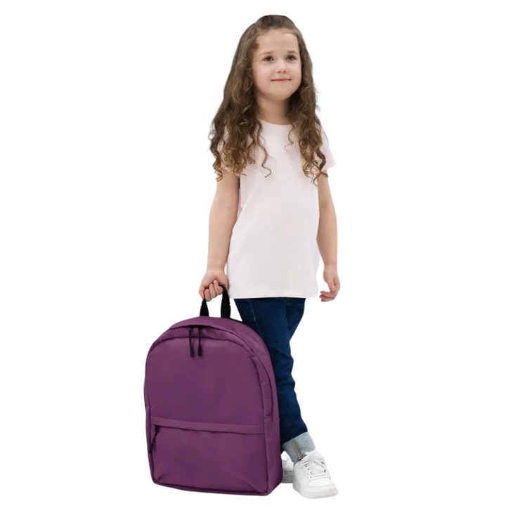Kinder Schulrucksack von BUYATHOME24, wasserabweisend mit 15 Zoll Laptopfach, für Mädchen, textildruck, 42 cm hoch.