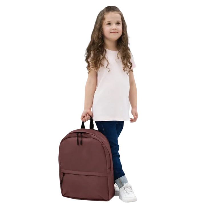 Kinder-Schulrucksack von BUYATHOME24, wasserabweisend mit 15 Zoll Laptopfach, Mädchen-Design und Textildruck.