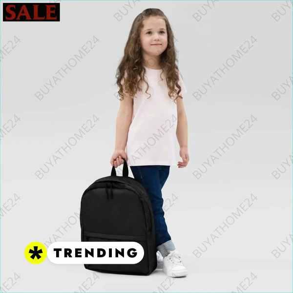 Kinder Schulrucksack von BUYATHOME24, wasserabweisend mit 15 Zoll Laptopfach, Mädchen-Design, 42 cm groß, strapazierfähiges Textil.