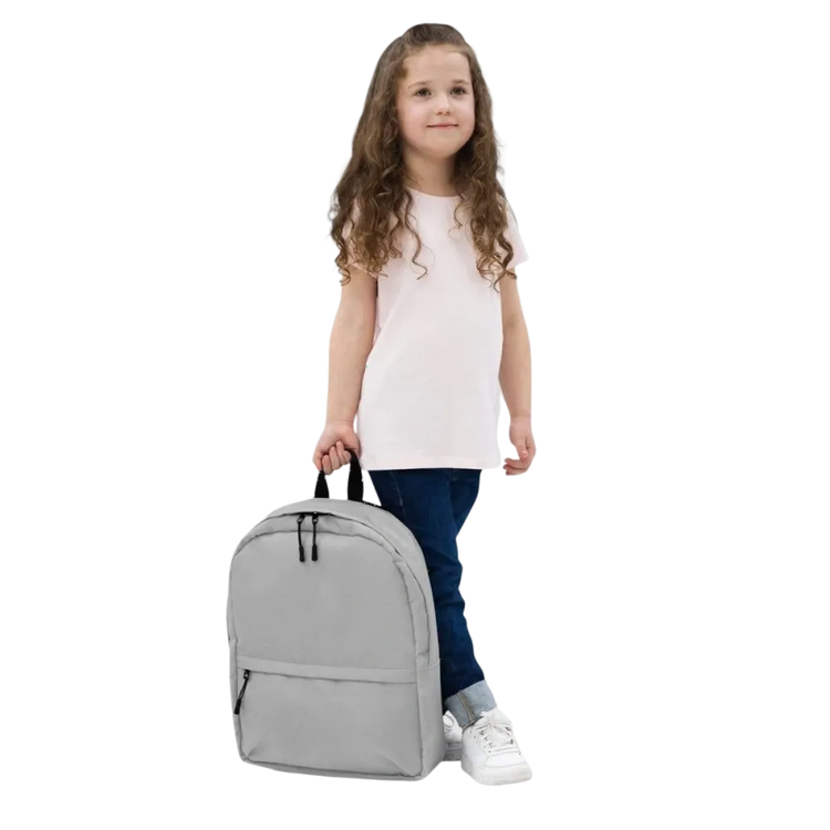 Kinder Schulrucksack von BUYATHOME24, wasserabweisend mit 15 Zoll Laptopfach, für Mädchen, 42 cm groß, textile Optik