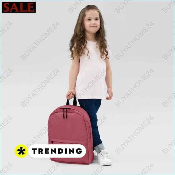 Kinder Schulrucksack von BUYATHOME24, wasserabweisend mit 15 Zoll Laptopfach, Mädchen, 42 cm, Textildruck, vielseitiges Design