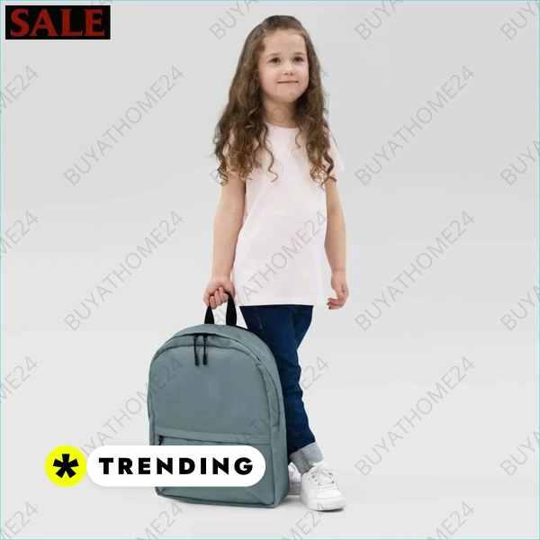 Kinder Schulrucksack von BUYATHOME24, wasserabweisend mit 15 Zoll Laptopfach, Mädchen, 42 cm, textildruck