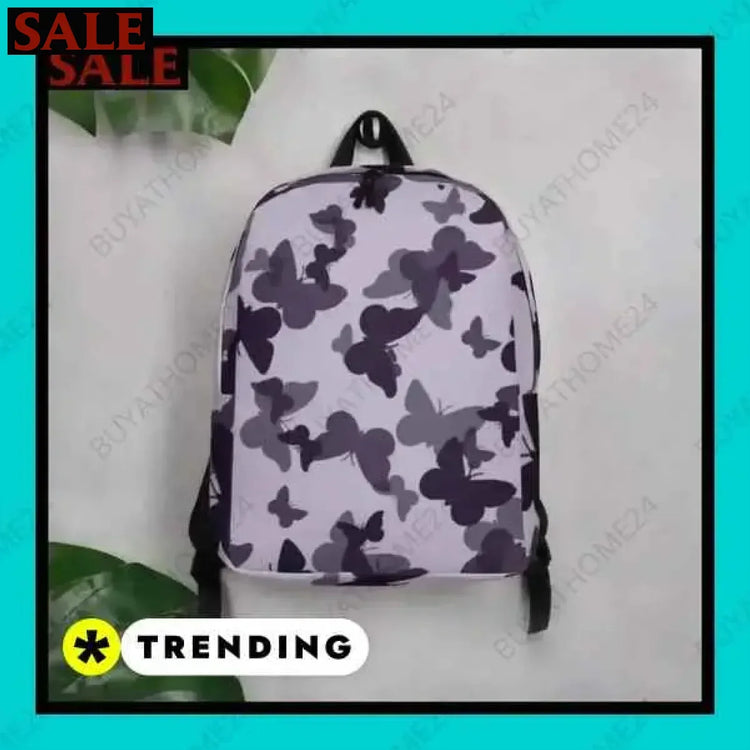 Wasserabweisender Mädchen Schulrucksack mit Laptopfach, 41 x 31 x 14 cm, ideal für Schule und Kindergarten, von BUYATHOME24