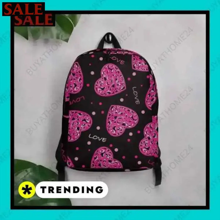 Kinder Rucksack für Mädchen, wasserabweisend mit Laptop-Fach, 41x31x14 cm, ideal für Schule und Kindergarten