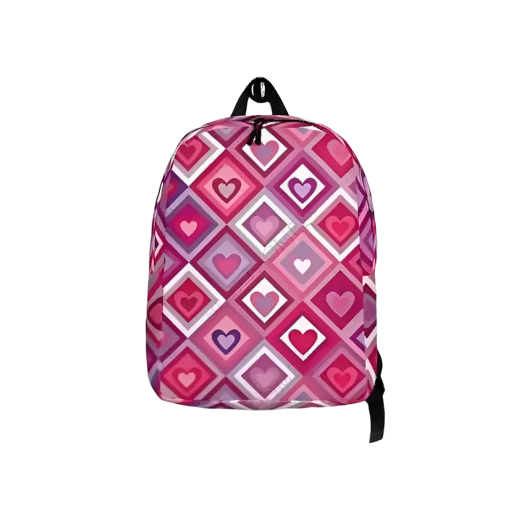 Mädchen Rucksack von BUYATHOME24, wasserabweisend, 41 cm, mit 15 Zoll Laptopfach, ideal für Schule und Kindergarten