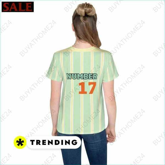SALE % Kinder Sportshirt I Unisex Fußball T-Shirt 134 cm - 170 cm BUYATHOME24®