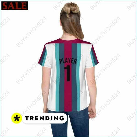 SALE % Kinder Sportshirt I Unisex Fußball T-Shirt 134 cm - 170 cm BUYATHOME24®