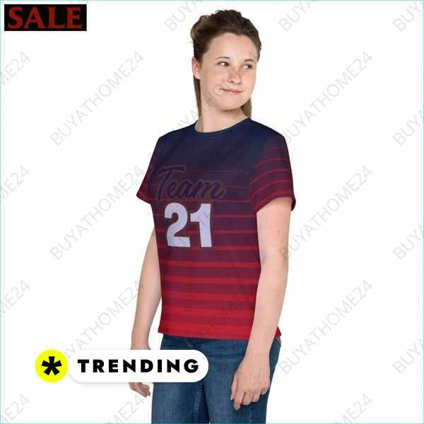 Sportliches Kinder T-Shirt für Jungen und Mädchen bei buyathome24 Textildruck BUYATHOME24, T-Shirts BUYATHOME24, Hoodies BUYATHOME24, Hosen BUYATHOME24, Jacken BUYATHOME24, Schuhe BUYATHOME24