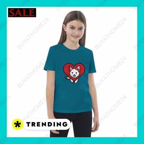 Mädchen T-Shirt 3-14 Jahre bequemes Kurzarm Shirt von BuyAtHome24 Textildruck BUYATHOME24, T-Shirts BUYATHOME24, Hoodies BUYATHOME24, Hosen BUYATHOME24, Jacken BUYATHOME24, Schuhe BUYATHOME24