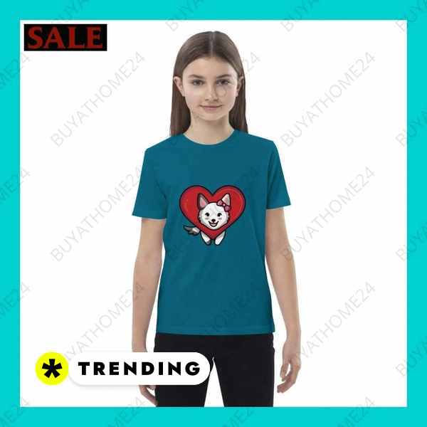 Mädchen T-Shirt 3-14 Jahre bequemes Kurzarm Shirt von BuyAtHome24 Textildruck BUYATHOME24, T-Shirts BUYATHOME24, Hoodies BUYATHOME24, Hosen BUYATHOME24, Jacken BUYATHOME24, Schuhe BUYATHOME24