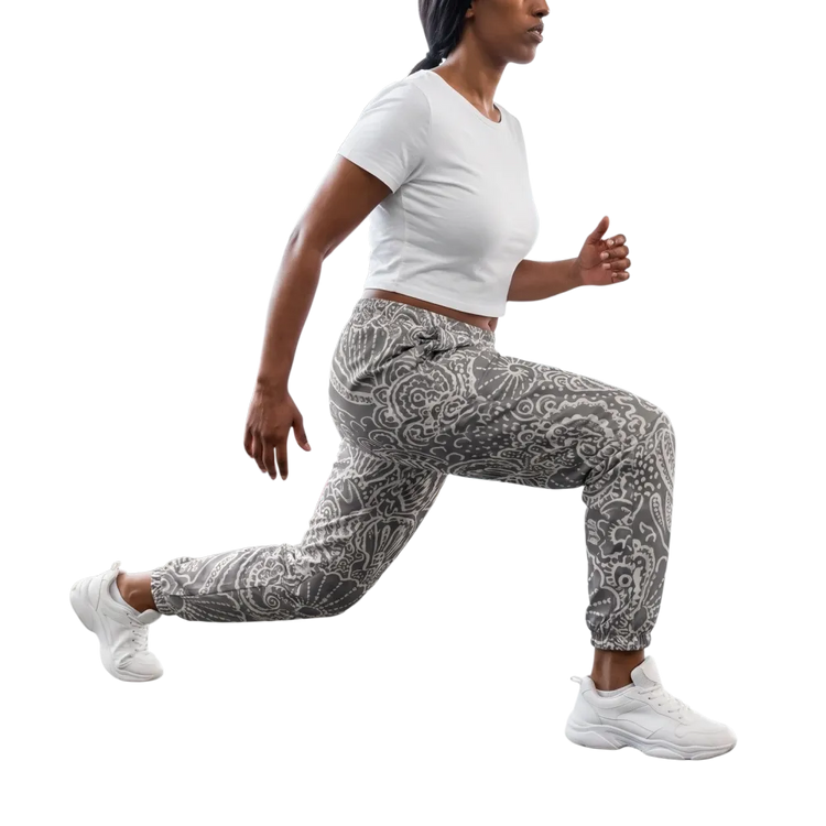 Unisex Trainingshose mit Muschelmuster aus Polyester, atmungsaktiv, in XS bis 3XL, bequem und sportlich.
