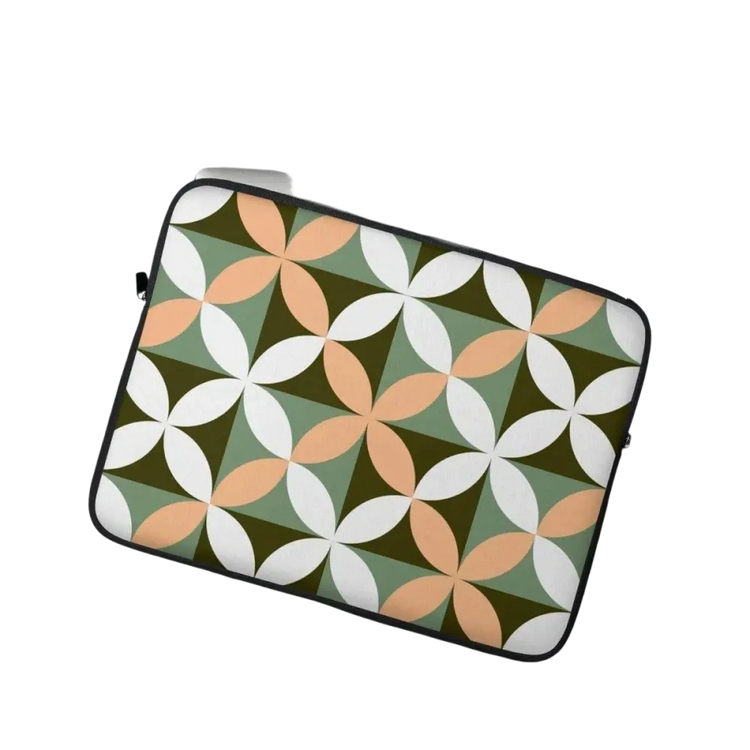 Wasserabweisende Neopren Laptoptasche für MacBook und iPad, 13 und 15 Zoll, in schwarzem Design von BUYATHOME24